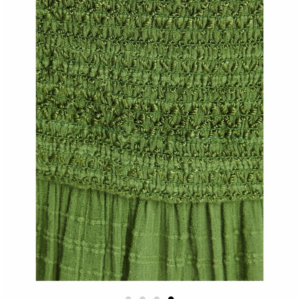 Veronica Beard Olive Textured Dress - Picture 4 of 7